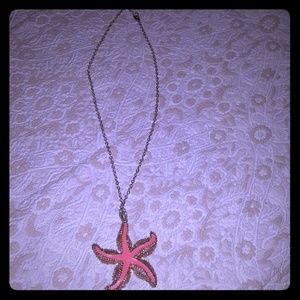 Cute tarnish like starfish necklace
